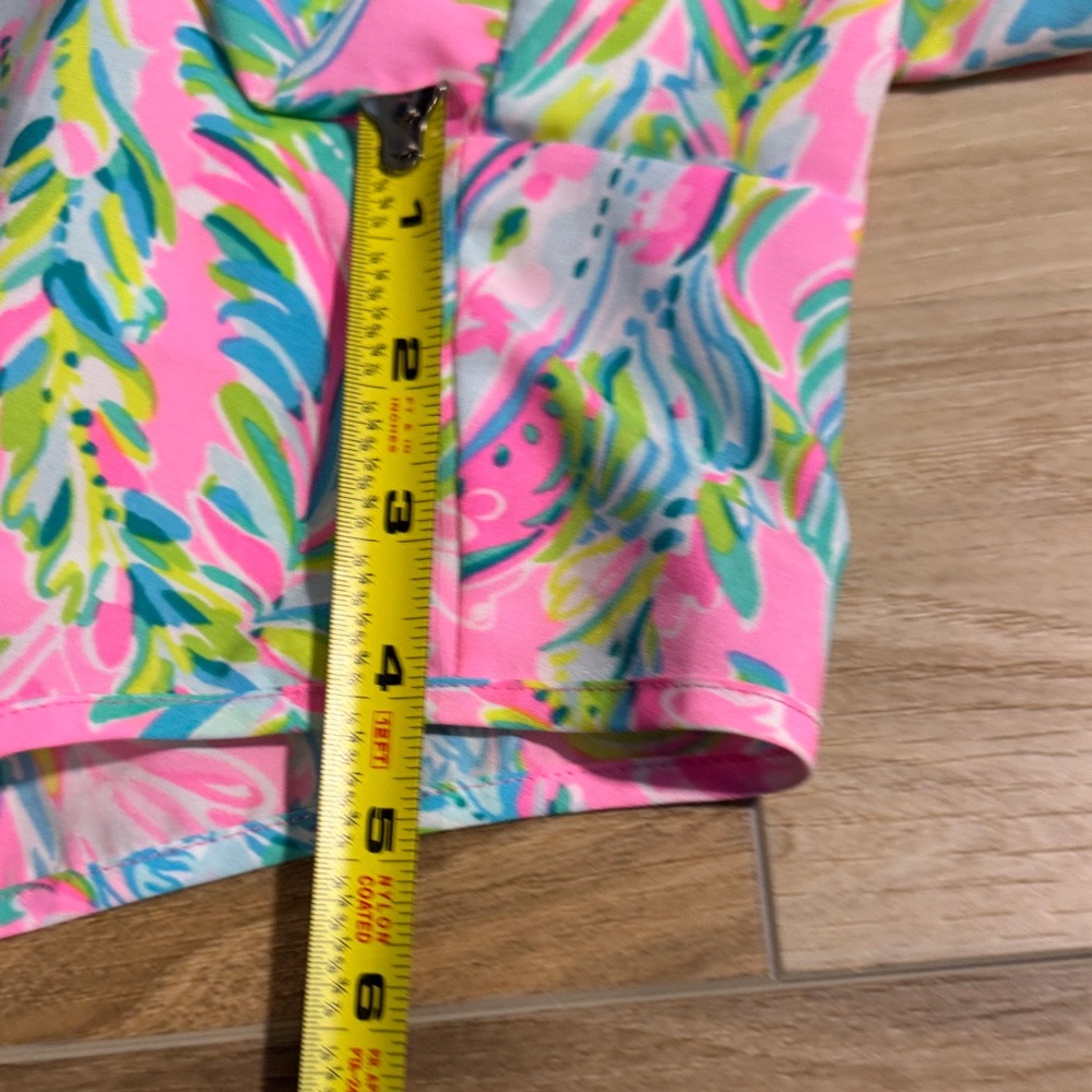 Lilly Pulitzer Luxletic Ocean Trail Shorts – Unicorn of the Sea Print – Size M - Picture 9 of 9
